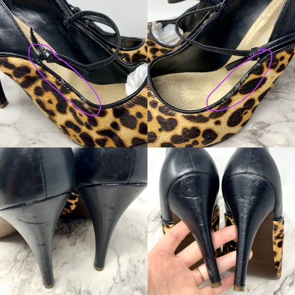 Rockport//AdiPrene By Adidas Presia Mary Jane Two Tone Leopard pumps 43/11.5 - Picture 11 of 16